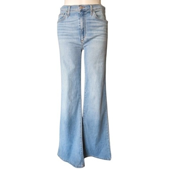 Joe's Jeans Denim - Joes Jeans Womens High‎ Rise Edo Flare Wide Leg Light Wash Denim Jeans Size 30